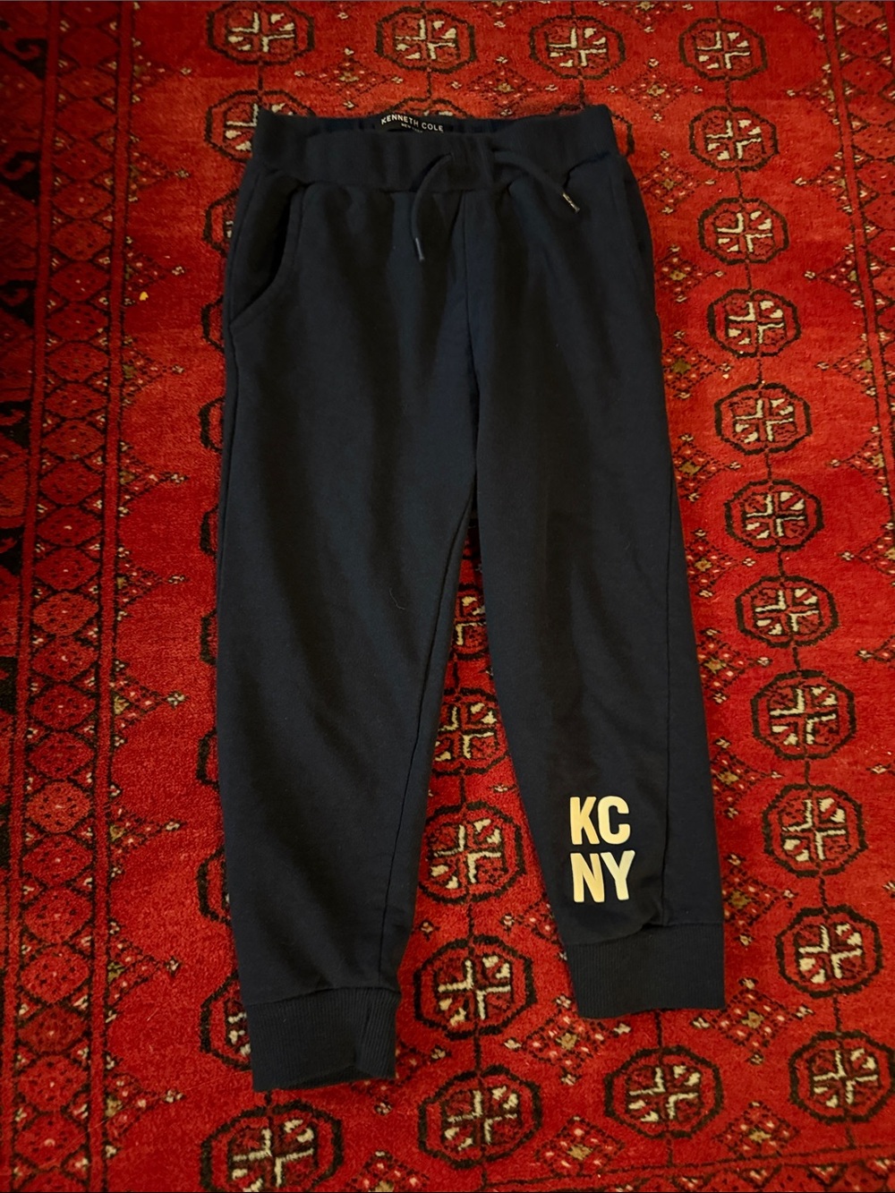 Kenneth Cole Kids Navy Jogger Sweatpants ONLY USED TWO TIMES